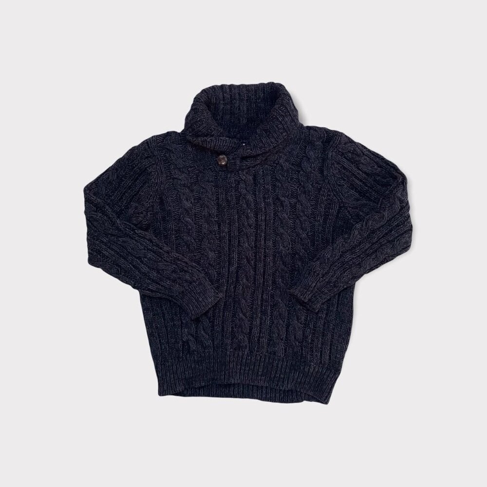 Old Navy Charcoal Cotton Sweater